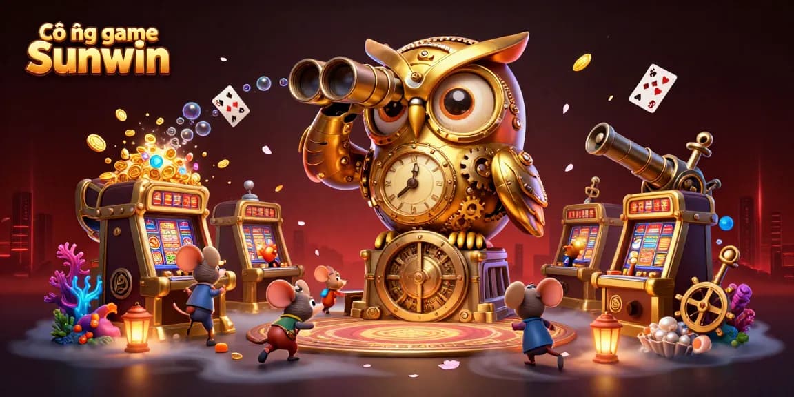 Cổng game Sunwin offers a dynamic casino experience with 3D characters and vibrant game elements