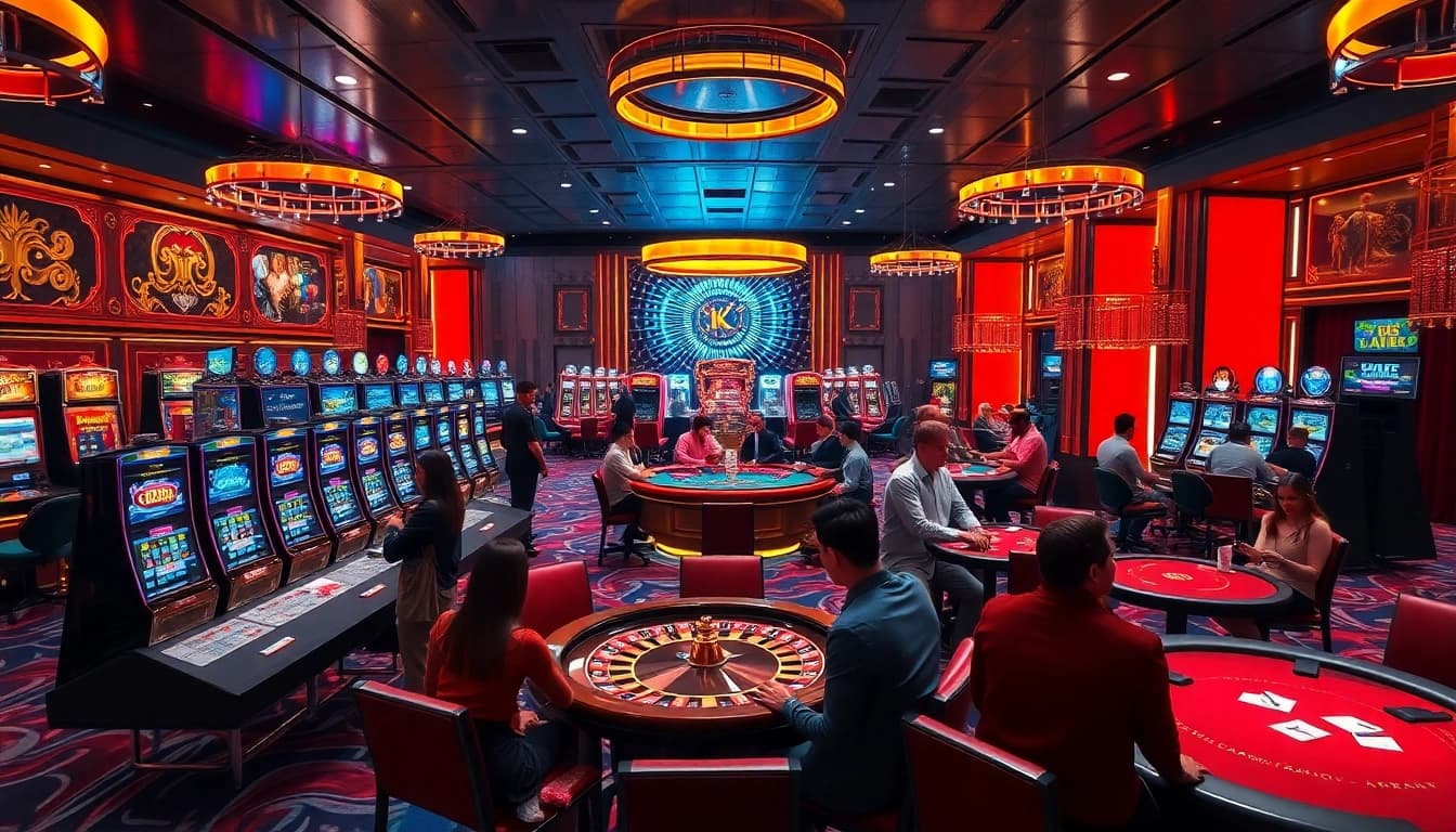 Experience thrilling gameplay at SCLUB88 COM with vibrant casino tables and engaging action.