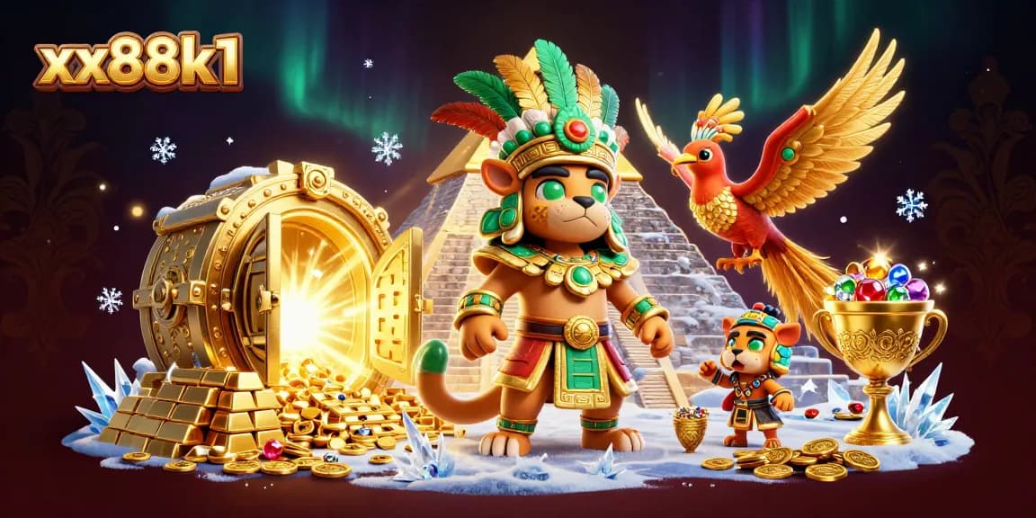 Engage with xx88k1's thrilling casino adventure featuring golden treasures and immersive 3D characters.