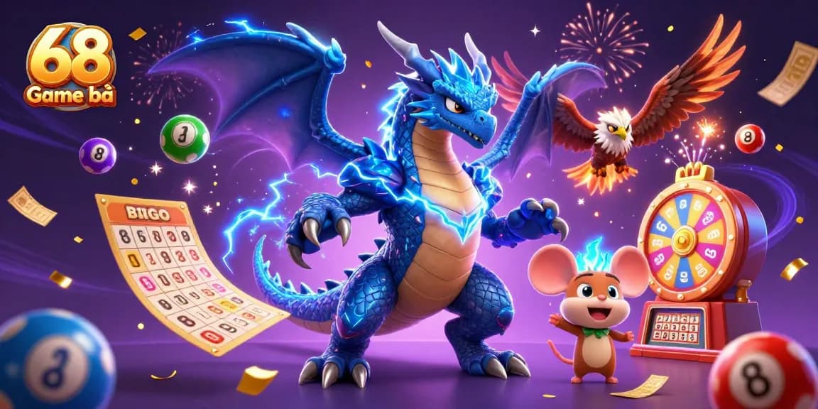 Experience thrilling gameplay with 68 Game bài featuring vibrant game elements and dynamic characters.