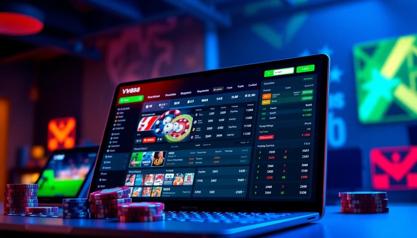 VN88 online betting interface showcasing user-friendly design for sports and casino games.