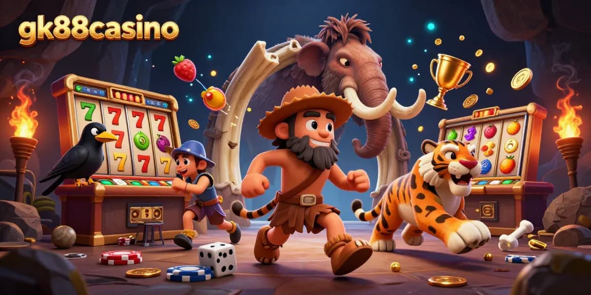 Engage with exciting games at gk88casino featuring thrilling slot reels and a vibrant casino atmosphere.