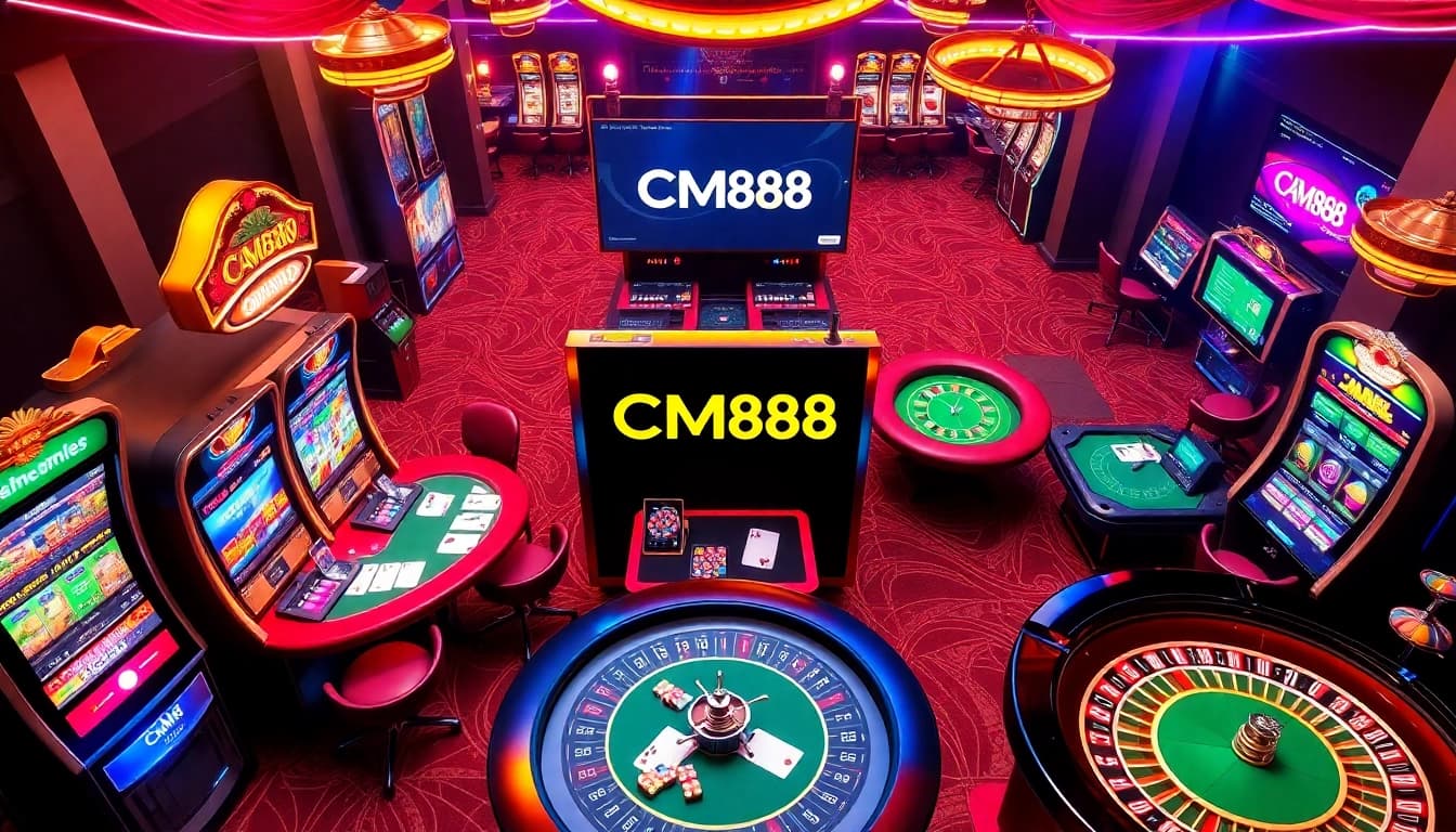 Navigating thrilling online experiences at https://icm88.com/no-hu-cm88/ with vibrant casino elements and engaging gameplay.