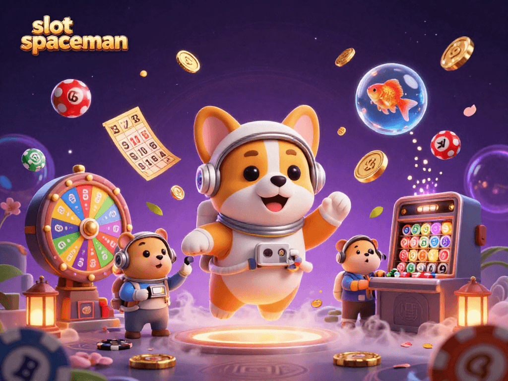 Spin and win with slot spaceman in a cosmic casino adventure filled with vibrant game elements.