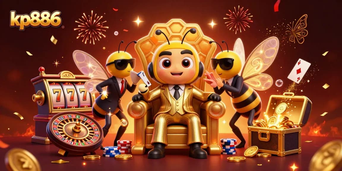 Engage in thrilling gameplay at kp886 with vibrant slot reels and exciting casino elements.