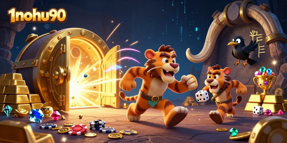 Experience thrilling gameplay at 1nohu90 with engaging casino elements and vibrant treasures.