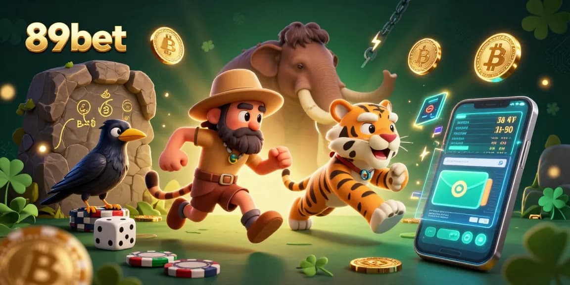 Experience dynamic gaming at 89bet with an exciting prehistoric casino theme.