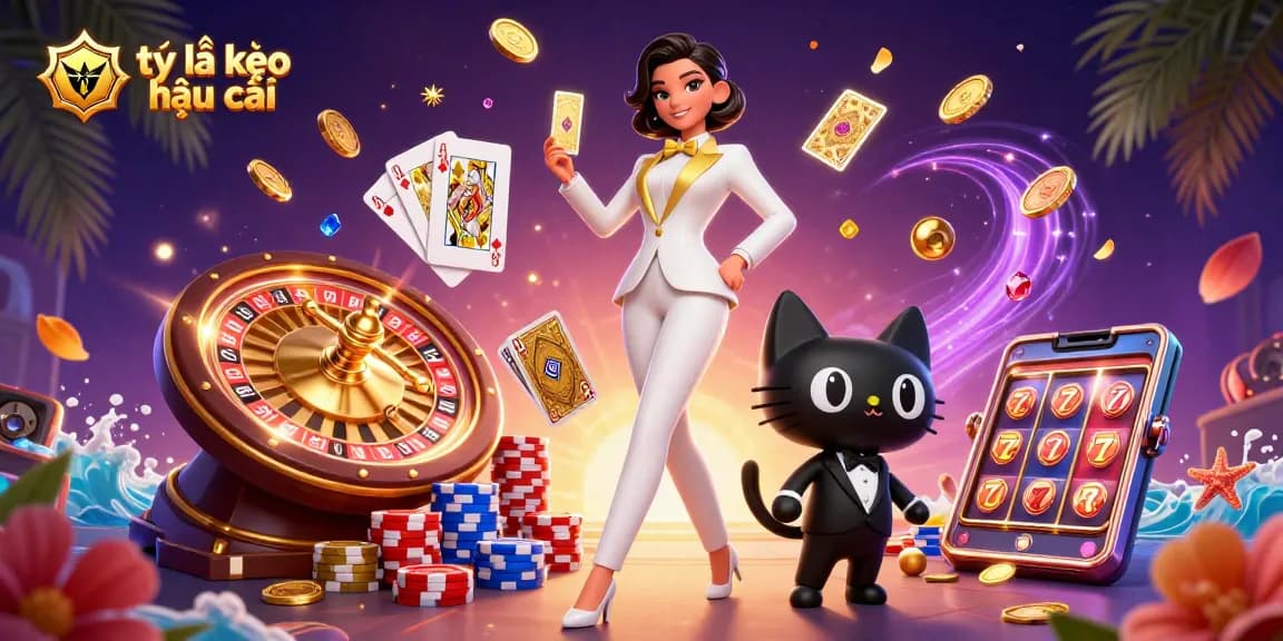 Engage with tỷ lệ kèo nhà cái through this vibrant casino illustration featuring dynamic gameplay and expert strategies.