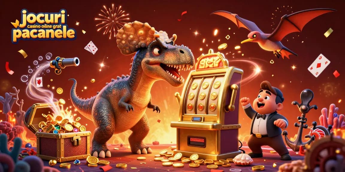 Joacă jocuri casino online gratis păcănele cu un pachycephalosaurus și o atmosferă plină de monede de aur!