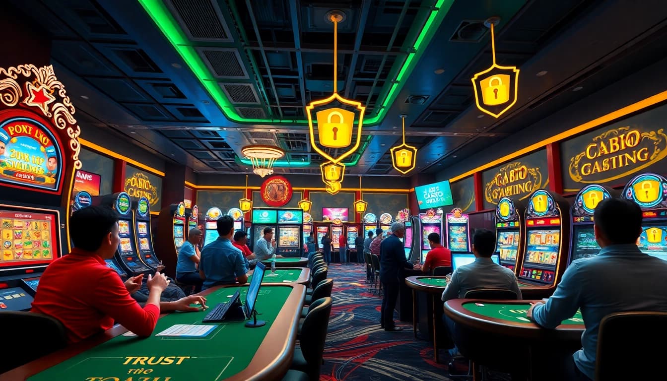 Exciting game scene at gg88.asia showcasing players in a vibrant online casino environment.