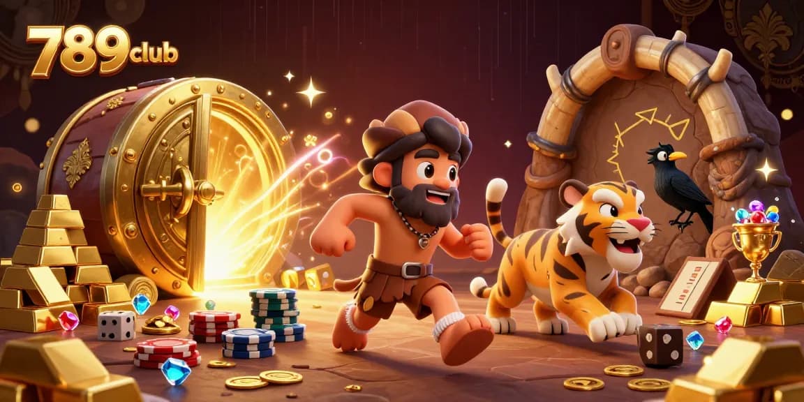 Experience the excitement of 789club with vibrant casino elements and engaging characters.