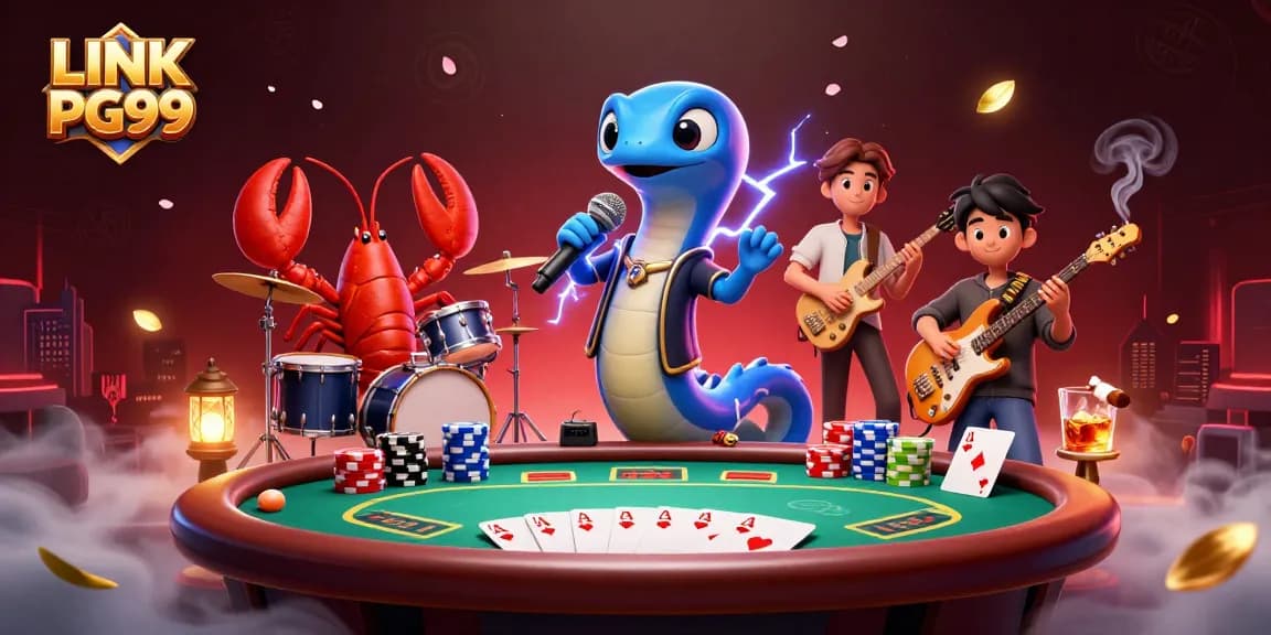Engage with thrilling LINK PG99 casino action featuring vibrant underwater scenes.