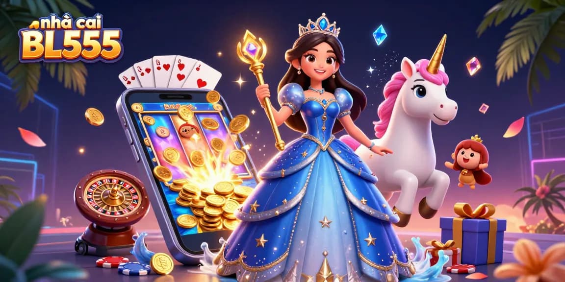Experience the excitement of nhà cái BL555 with vibrant slot games, stunning visuals, and dynamic casino elements.