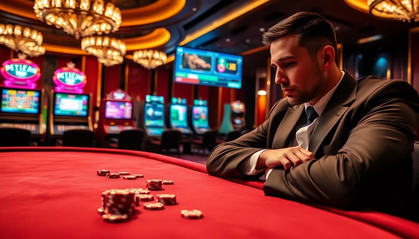 Experience excitement and luxury with the VIPWIN APP while engaging in thrilling games at a modern casino.