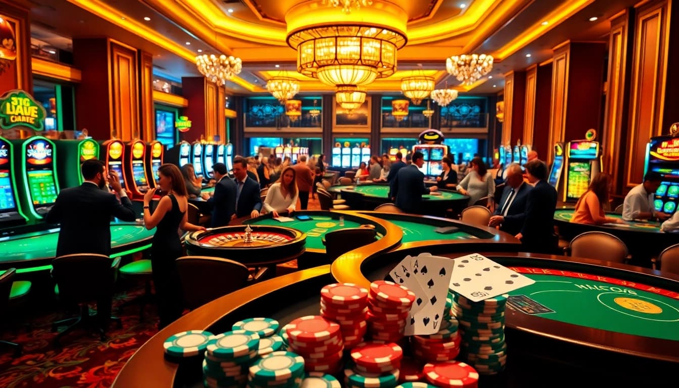 Experience the thrill of winning at l444.art, showcasing an exciting casino gaming scene.