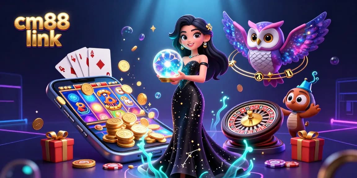 Experience thrilling slots action with cm88 link, featuring vibrant casino visuals and dynamic game elements.