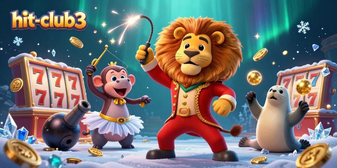 Experience thrilling jackpots with hit-club3's dynamic 3D casino characters and vibrant elements.