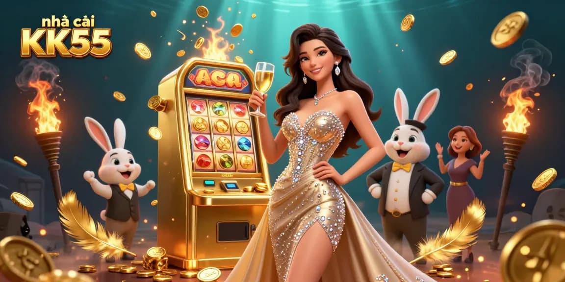 Engage in thrilling chances at nhà cái KK55 with stunning visuals of casino excitement.