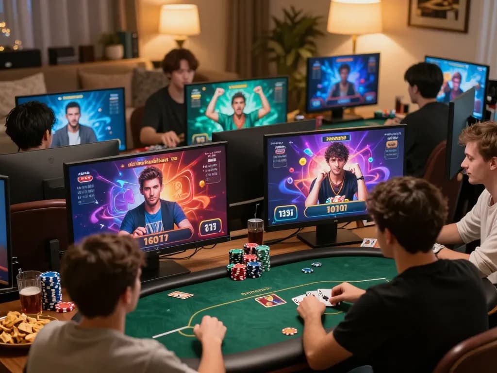 Players engage in an exciting online game at 789win with animated chips and dynamic betting.