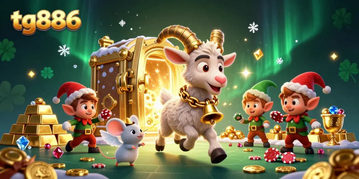 Engage with tg886 as Krampus runs a holiday horror casino with chaos and treasures.