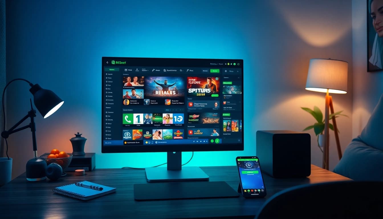 Explore engaging online betting on 8kbet.com through a vibrant, user-friendly interface.