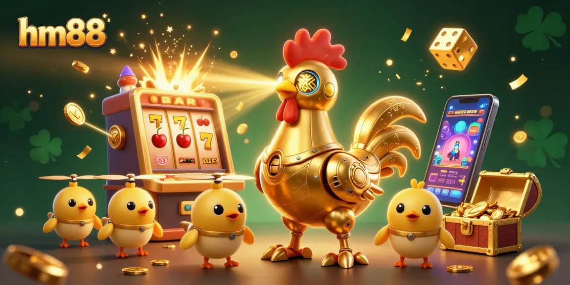 Experience the excitement with hm88 while exploring engaging slot machines and vibrant casino elements.