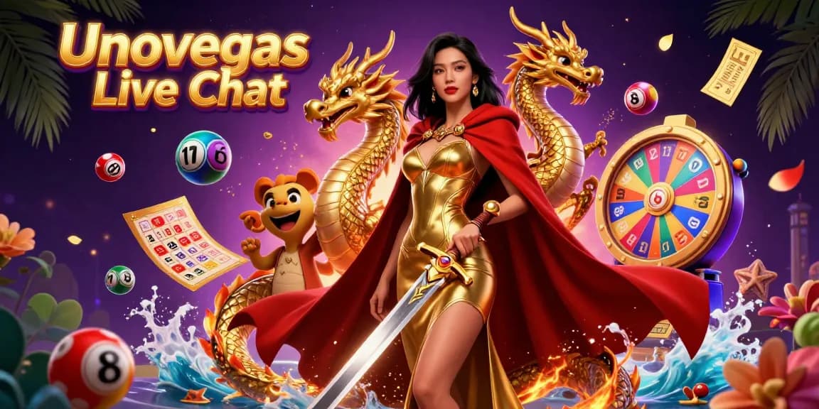Engage with Unovegas Live Chat for instant support and dynamic gaming experiences.