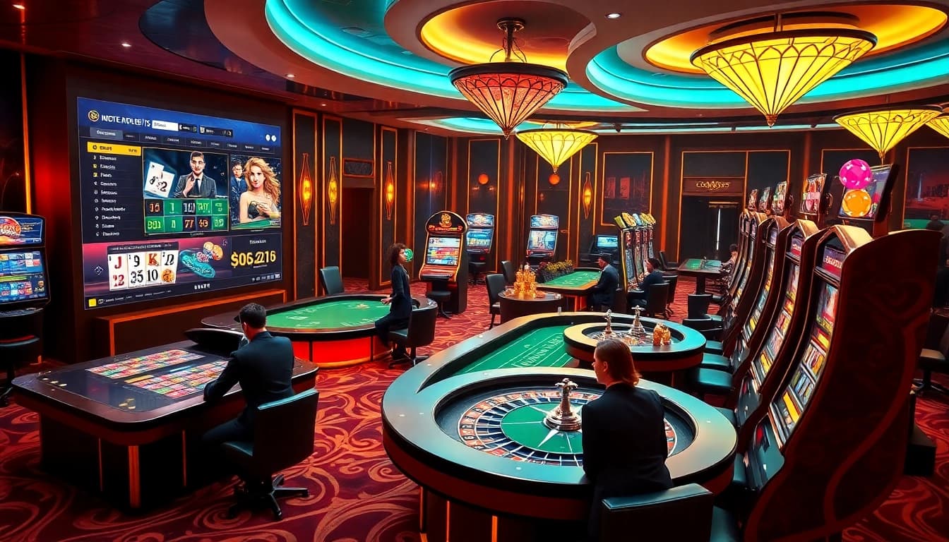 Play exciting games at เว็บ soibet with vibrant casino tables and engaging online interactions.