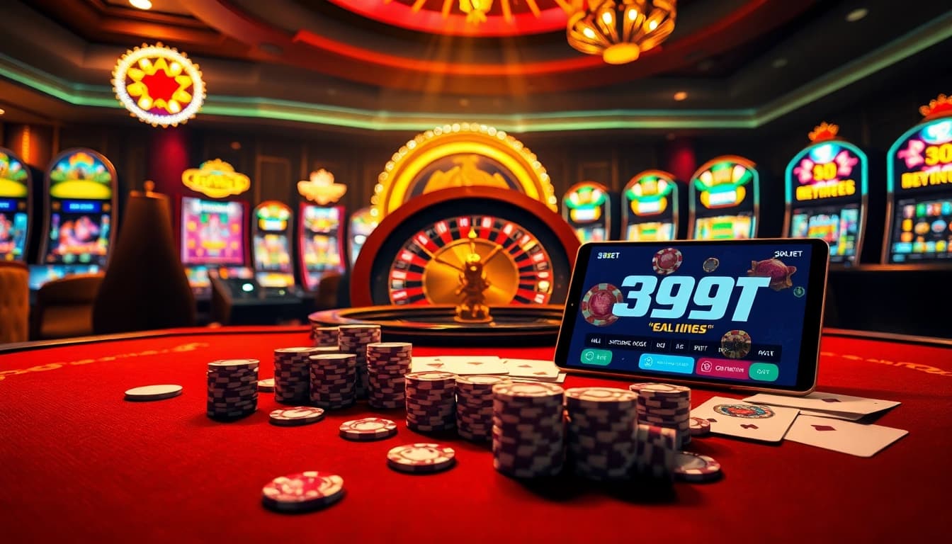 Experience the thrill of winning at 399BET with vibrant casino games and engaging gambling atmosphere.