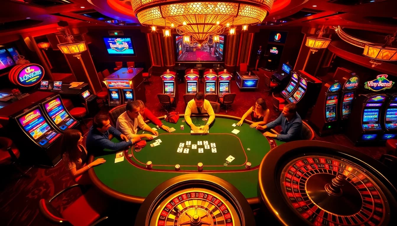 Experience the thrill of viva bong88 with a lively casino scene full of exciting games and luxury.