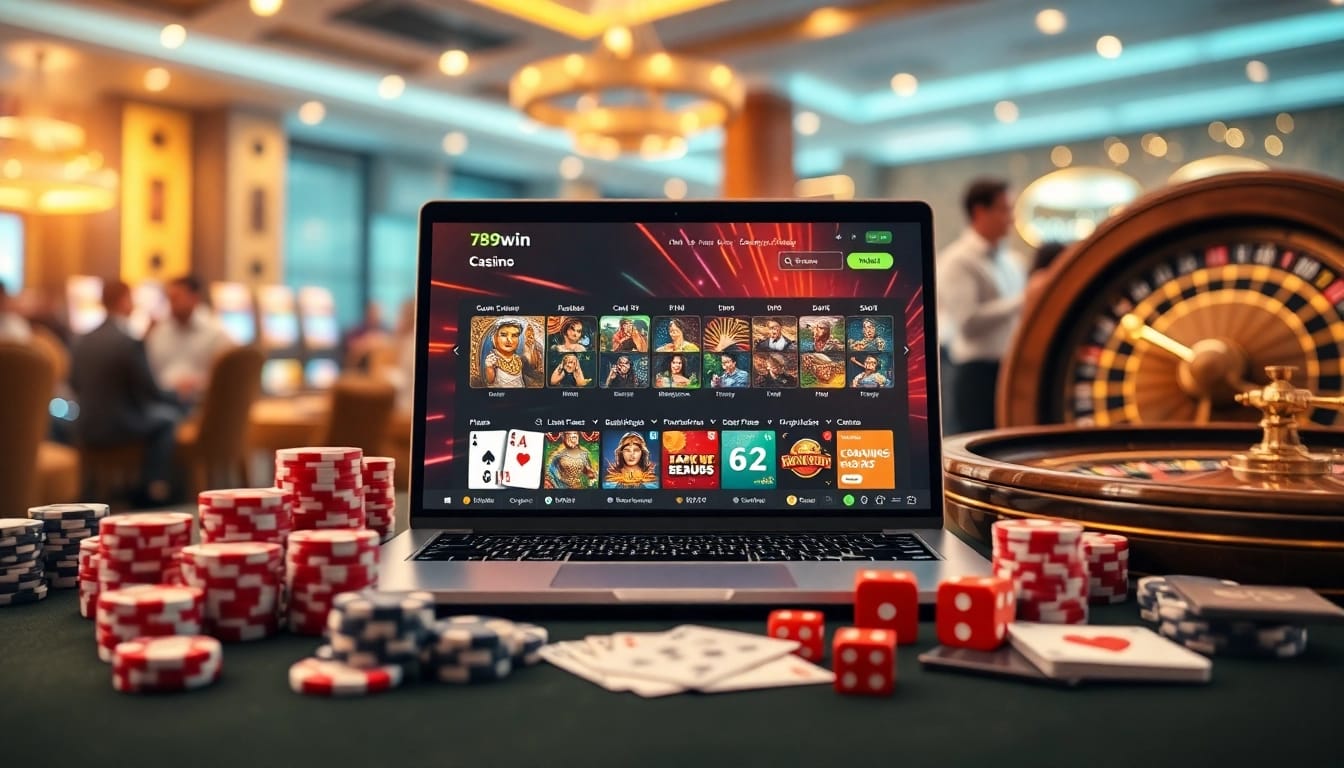 Strategic gambling on https://789win.ru.com/ with detailed casino games, chips, and live roulette action