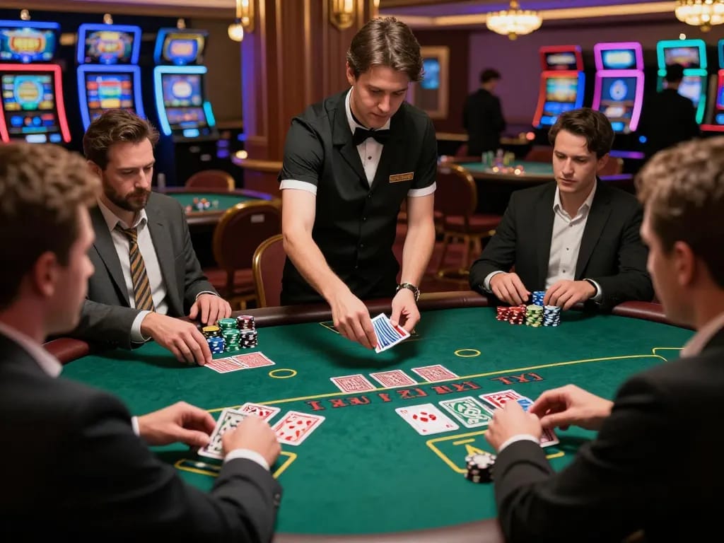 Experience excitement with bu88 as players strategize their next move at a blackjack table