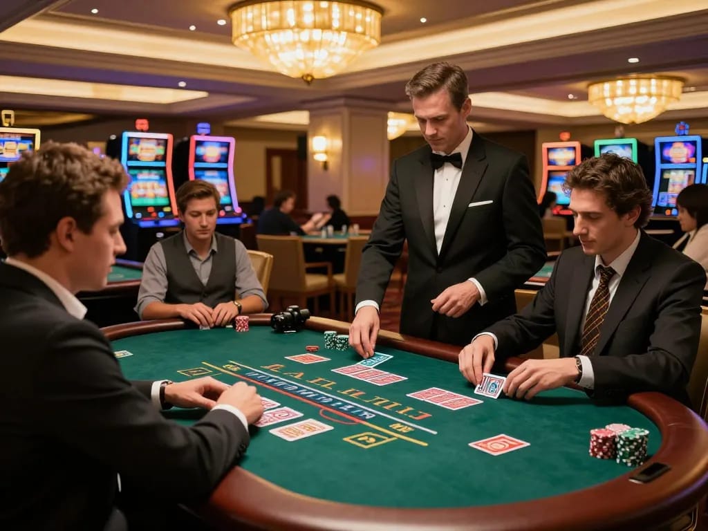 Experience thrilling gameplay at five88's blackjack table with intense focus on strategic moves.