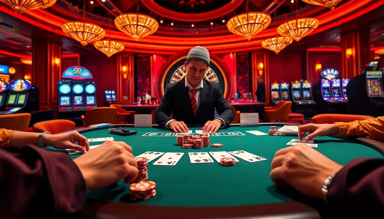 Engage with the gaming excitement at https://okfun.cn.com/ with vibrant poker action and roulette thrill.
