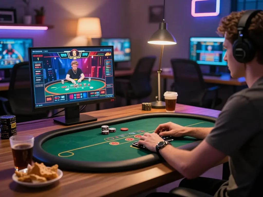 Experience high-stakes gameplay with XX88 in an immersive online poker setting.