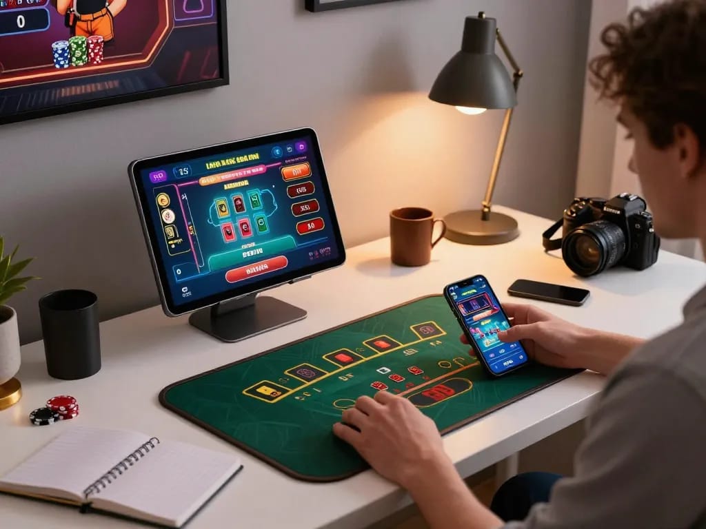 Enjoying live blackjack on Jun88 mobile platform, seamless online gaming experience at home
