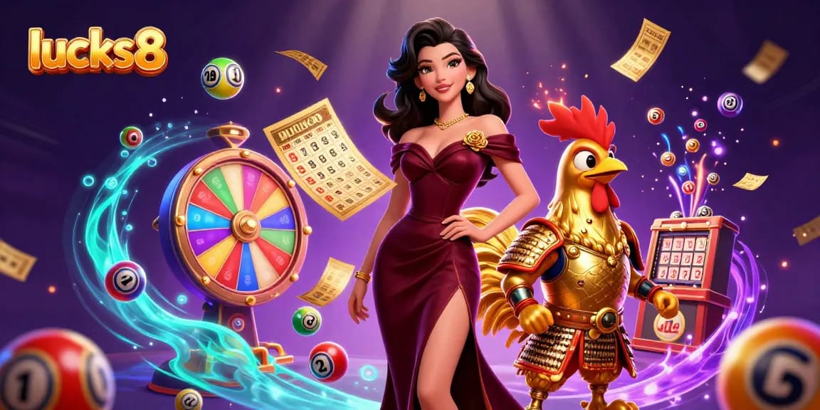 Engage with lucks8's vibrant online casino experience, featuring captivating gaming elements and dynamic visuals.