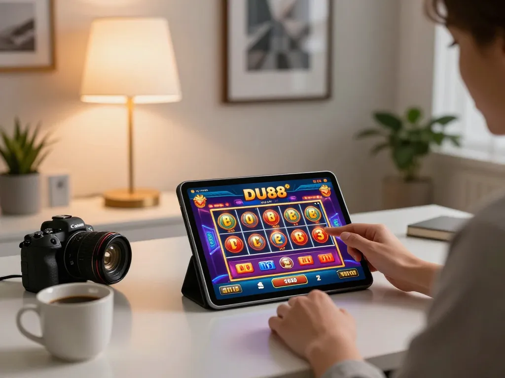 Experience thrilling gameplay with DU88 casino app during an engaging online session.