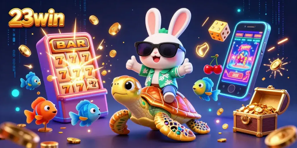 Experience thrilling play at 23win with vibrant slots, gaming fun, and exciting winnings!