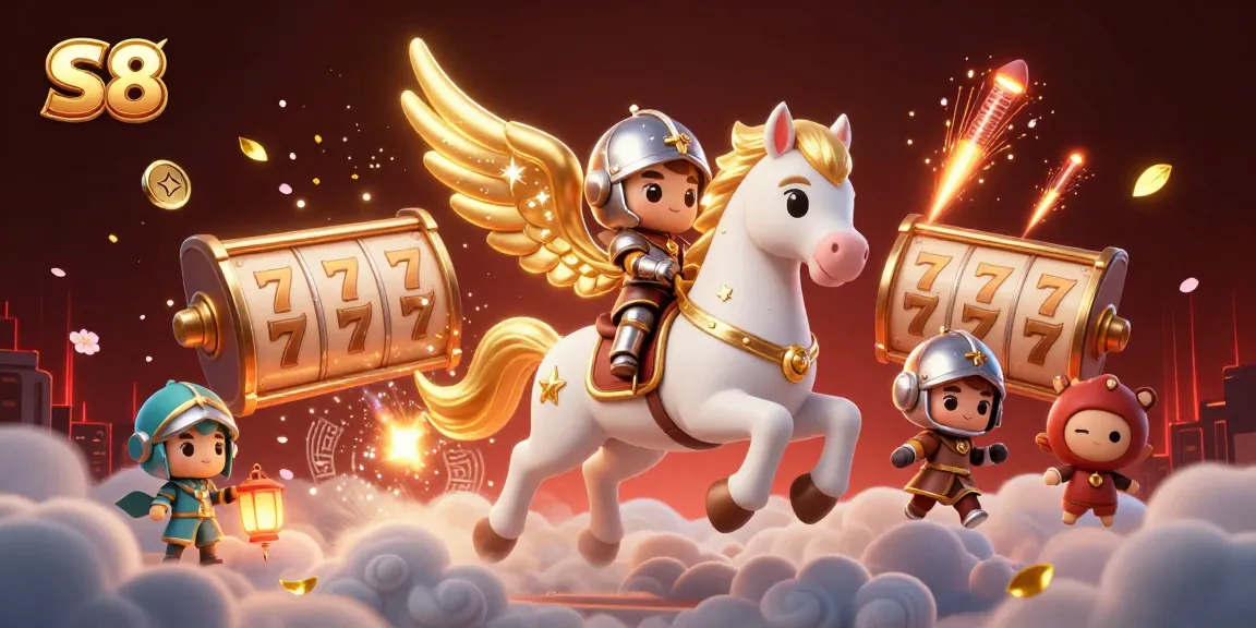 Spin and win with S8's dynamic slots featuring a celestial journey of luck and fortune.