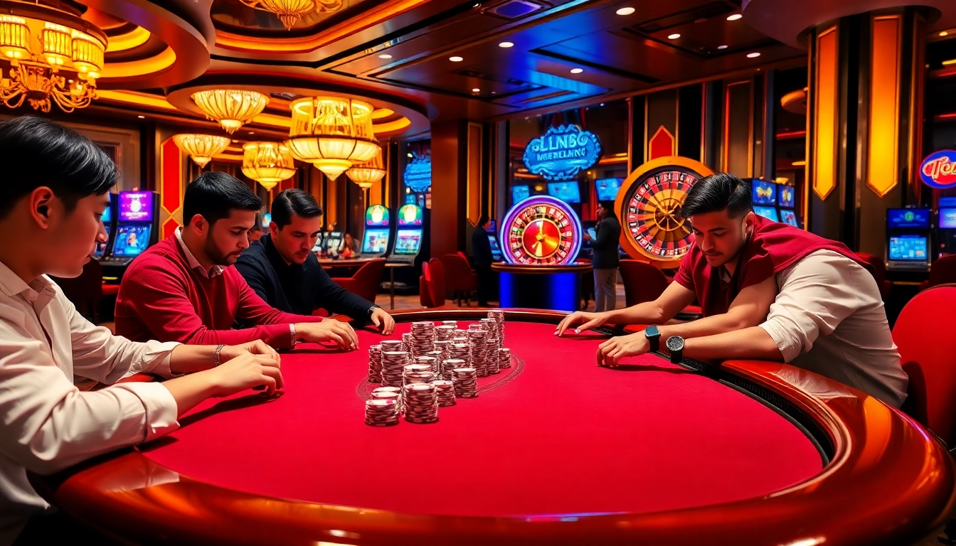 Experience thrilling gameplay at https://vn88.gives/ with high-stakes poker and roulette.