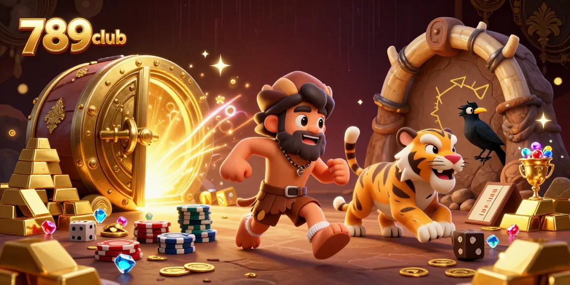Experience the excitement of 789club with vibrant casino elements and engaging characters.