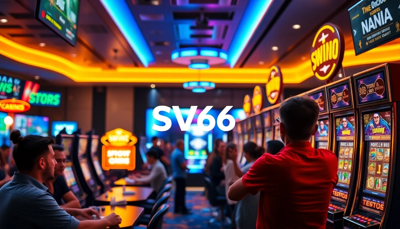 Experience the excitement of SV66 online casino with vibrant games and user-friendly interface.