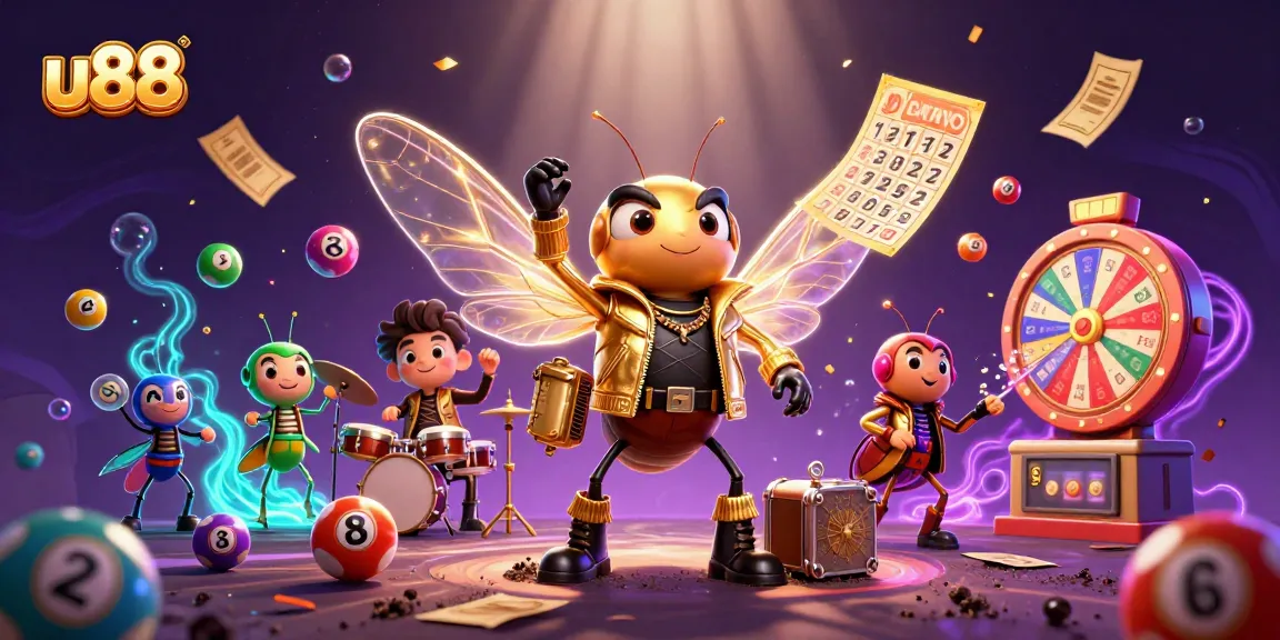Win big at u88 with dynamic lottery elements in a vibrant casino scene.