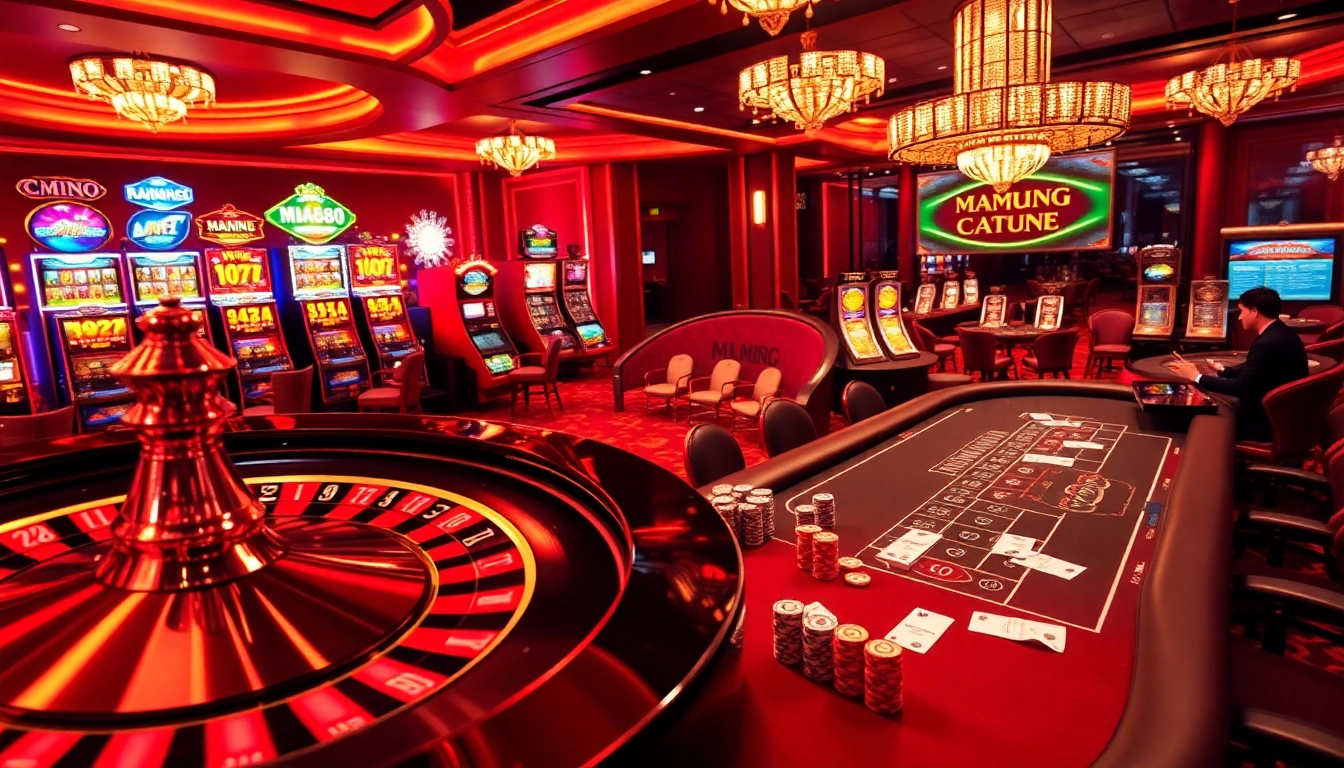 The exhilarating experience at https://mm88.moe/ featuring dynamic casino tables and thrilling games.