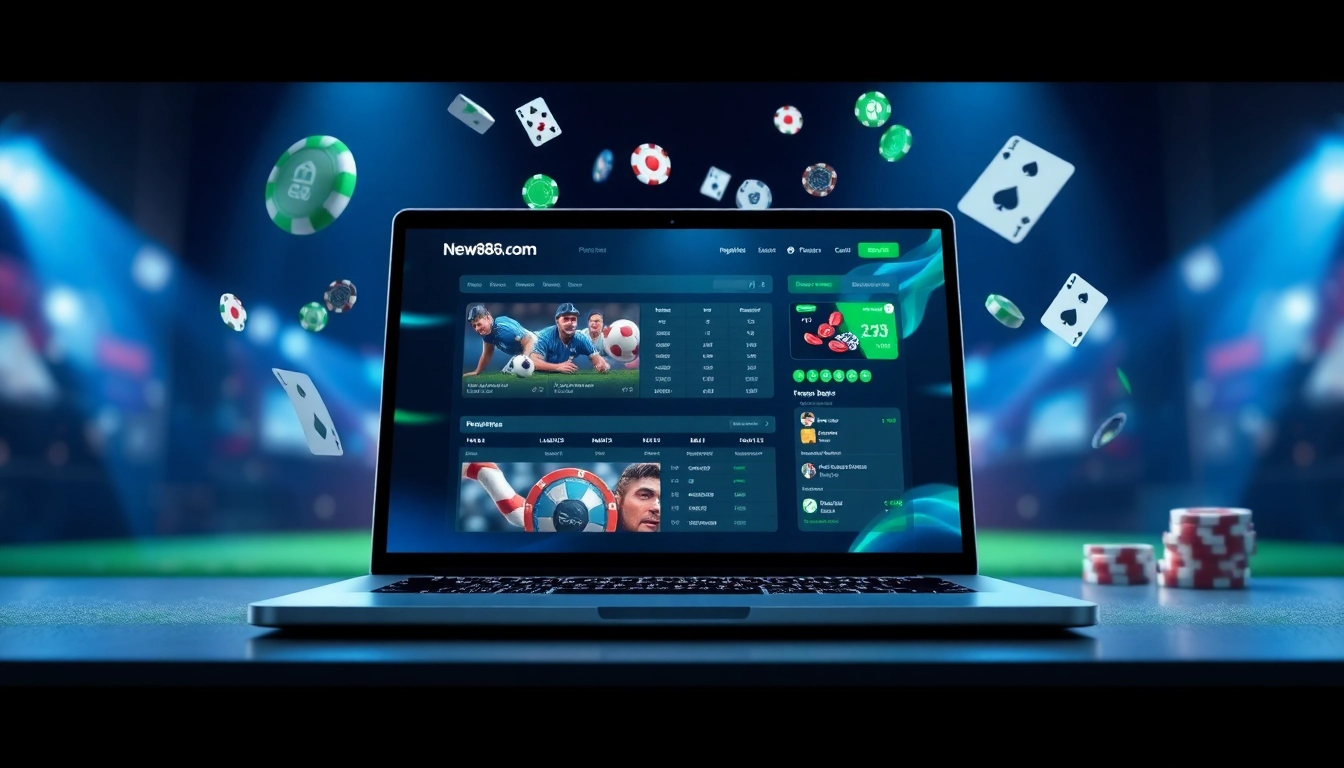 Experience online gaming at new88go.com with engaging visuals and interactive betting options.