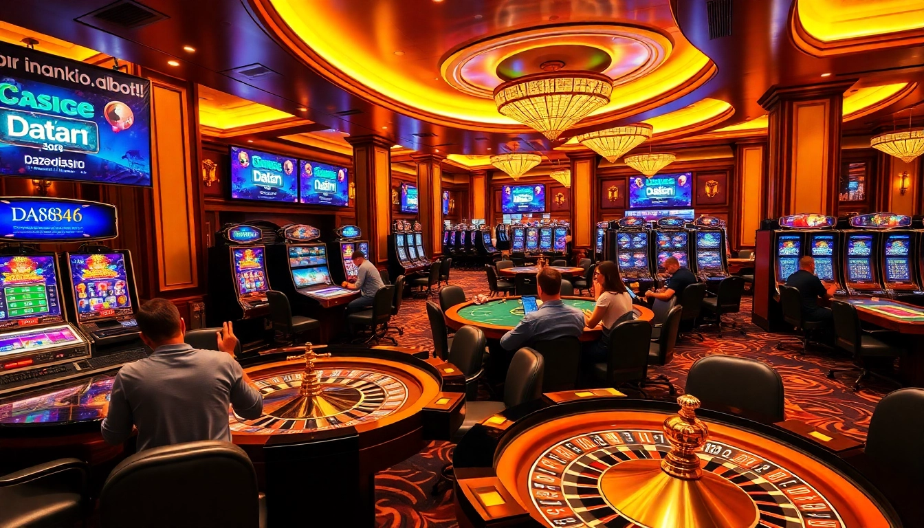Experience the thrill of winning at https://da88.bot/ in a luxurious casino environment with vibrant games.
