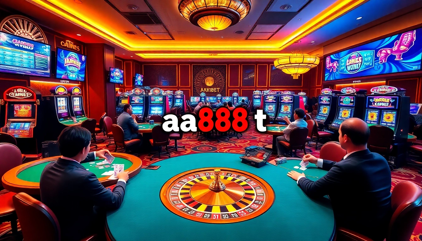 Engage in thrilling poker and slot games at https://aa888bet.us/ while experiencing luxury and excitement.
