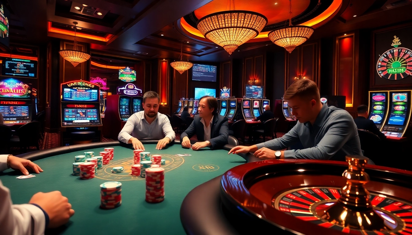 Experience thrilling gameplay at https://xn88.law/ with vibrant casino tables and action-packed poker games.