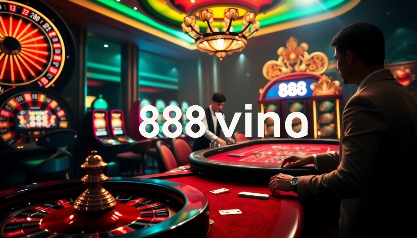 Play at https://888vina.com/ with thrilling casino experiences featuring roulette, poker, and slots.